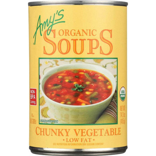 Amys Amy's Organic Soup Chunky Vegetable, 14.3 oz