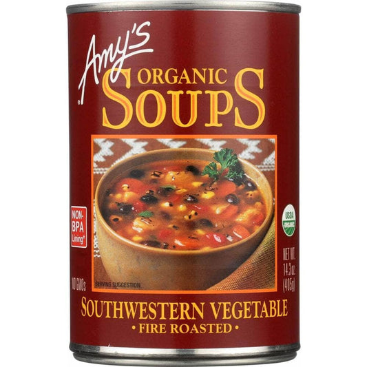 Amys Amy's Organic Soup Fire Roasted Southwestern Vegetable, 14.3 oz