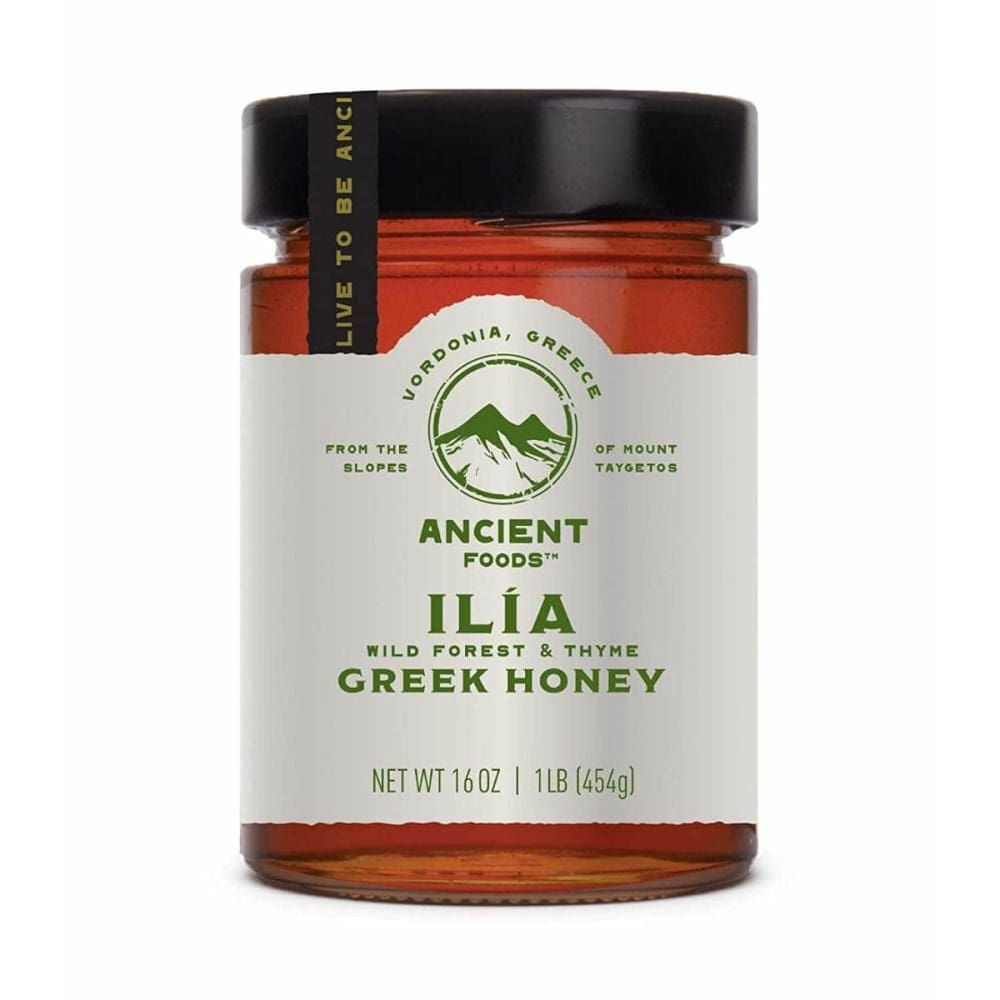 ANCIENT FOODS Grocery > Cooking & Baking > Honey ANCIENT FOODS: Honey Grk Ilia Wld Frst T, 16 oz