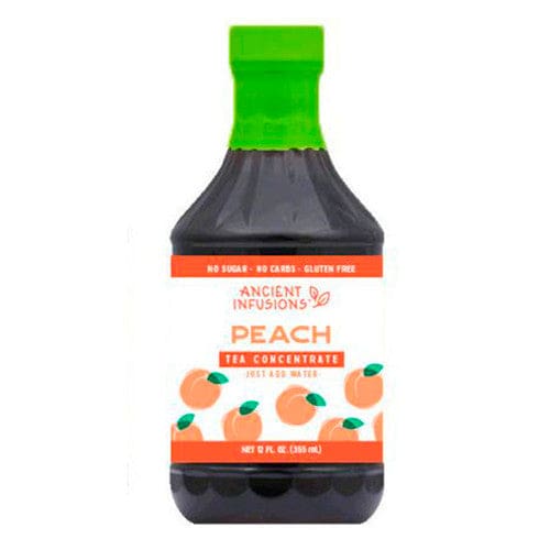 Ancient Infusions Peach Tea Concentrate 12oz (Case of 6) - Misc/Beverages & Drink Mixes - Ancient Infusions