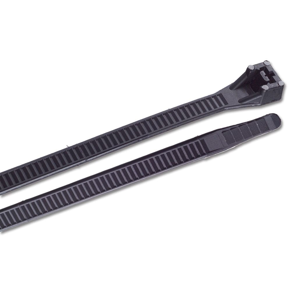 Ancor 15 UV Black Heavy Duty Cable Zip Ties - 100 Pack - Electrical | Wire Management - Ancor