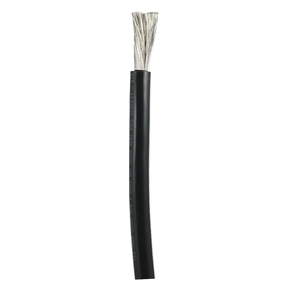 Ancor Black 2/ AWG Battery Cable - Sold By The Foot (Pack of 4) - Electrical | Wire - Ancor