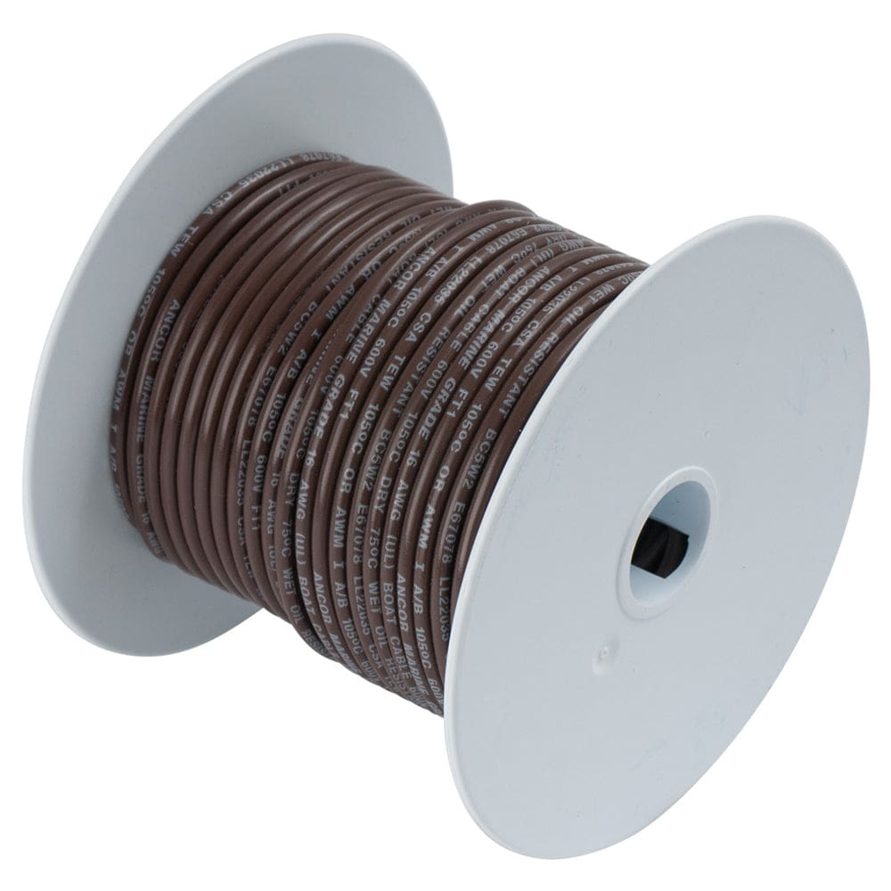 Ancor Brown 14AWG Tinned Copper Wire - 100’ - Electrical | Wire - Ancor
