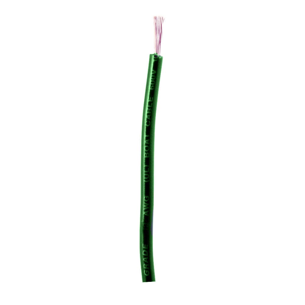 Ancor Green 10 AWG Primary Cable - Sold By The Foot (Pack of 6) - Electrical | Wire - Ancor