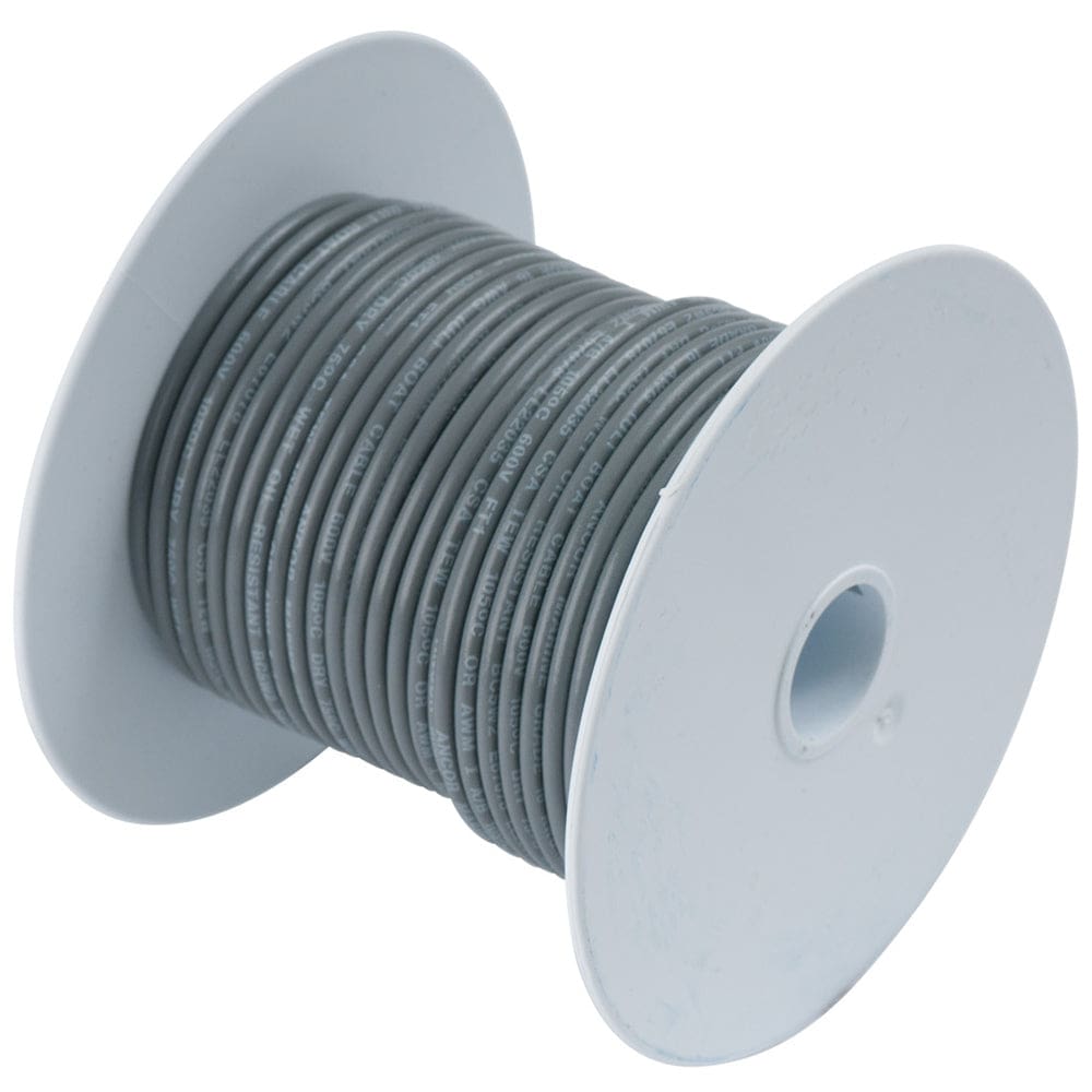 Ancor Grey 16 AWG Tinned Copper Wire - 25’ (Pack of 4) - Electrical | Wire - Ancor