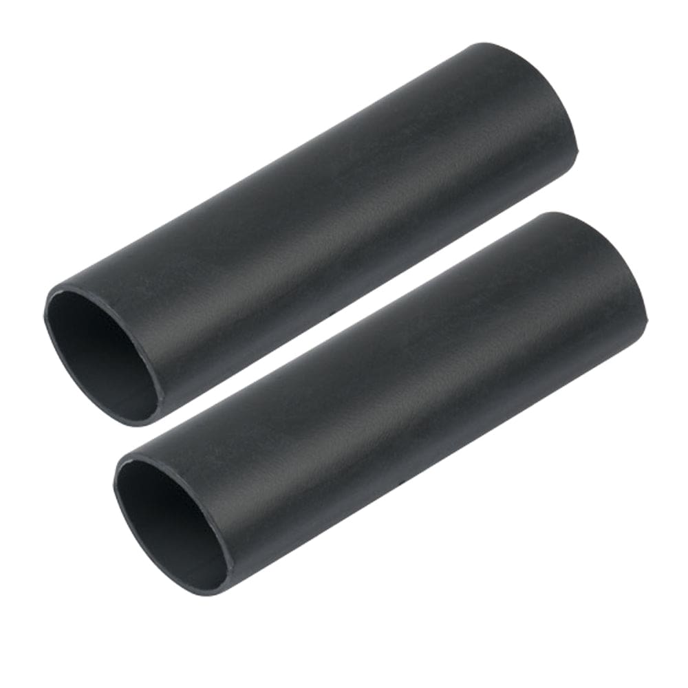 Ancor Heavy Wall Heat Shrink Tubing - 1 x 12 - 2-Pack - Black - Electrical | Wire Management - Ancor
