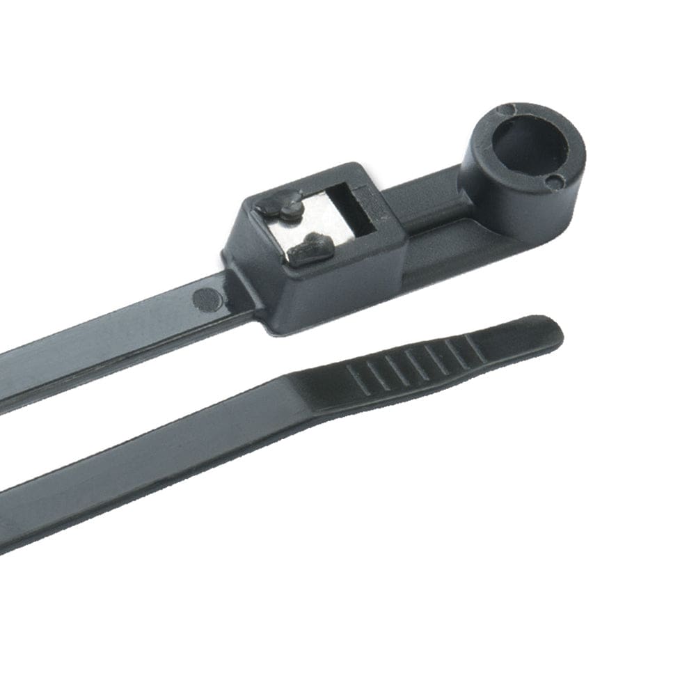 Ancor Mounting Self-Cutting Cable Ties - 8 - UV Black - 500-Pack - Electrical | Wire Management - Ancor