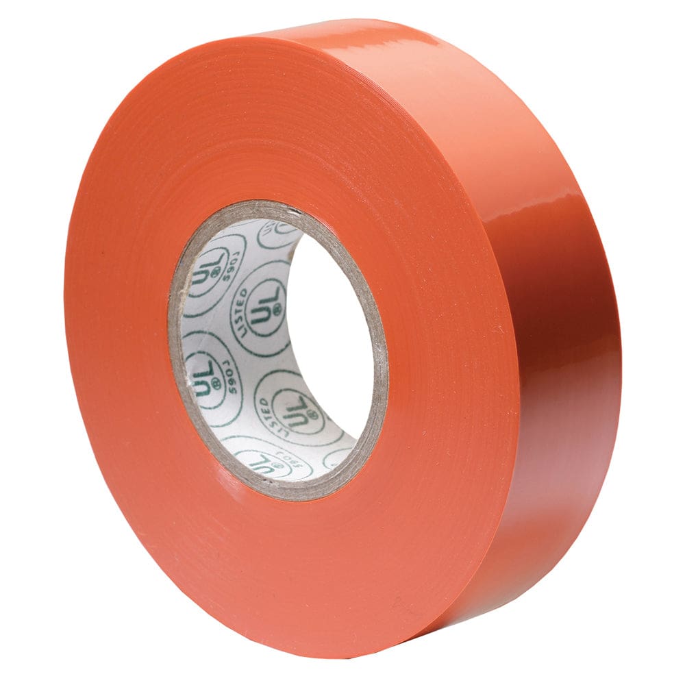 Ancor Premium Electrical Tape - 3/ 4 x 66’ - Orange (Pack of 5) - Electrical | Wire Management - Ancor