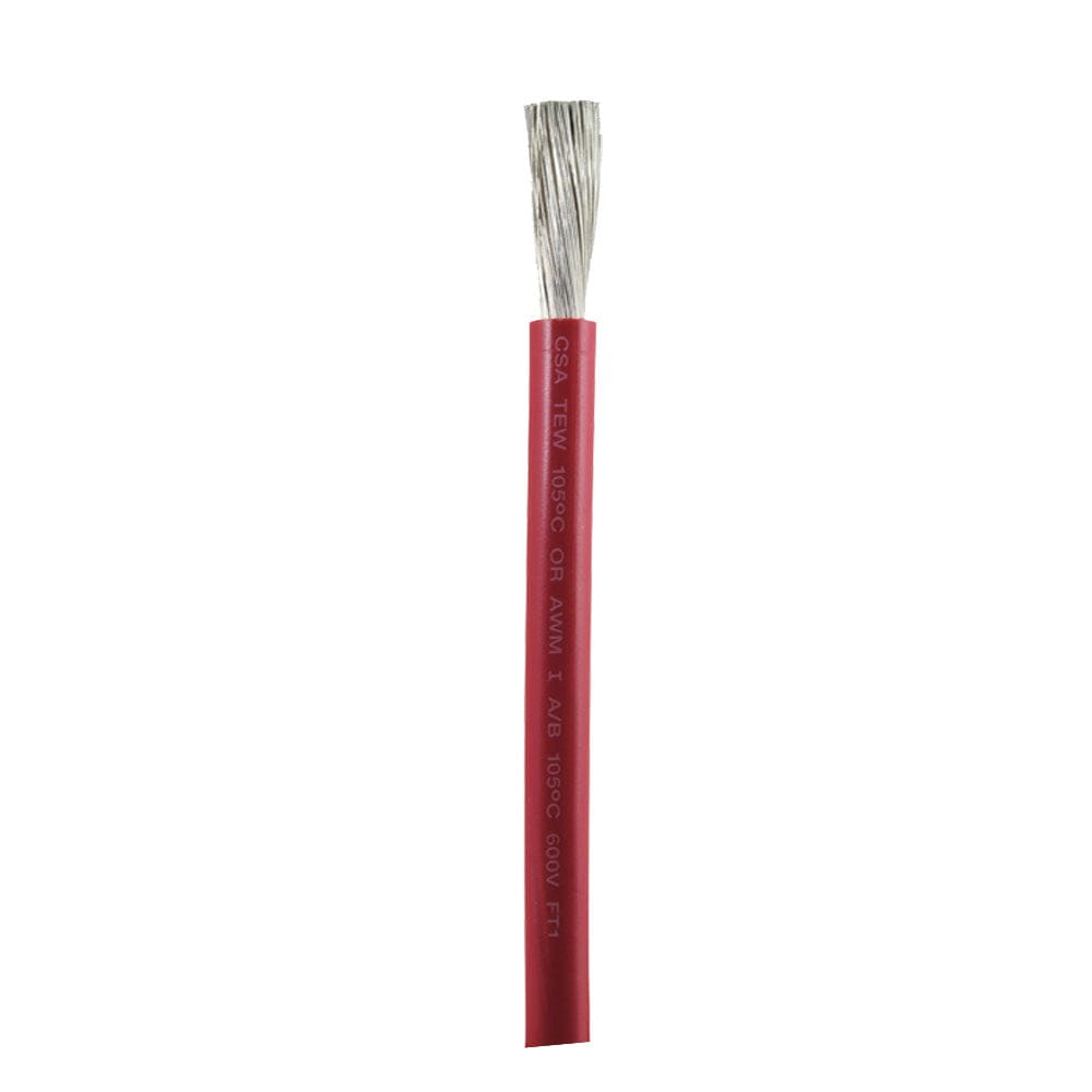 Ancor Red 1 AWG Battery Cable - Sold By The Foot (Pack of 5) - Electrical | Wire - Ancor