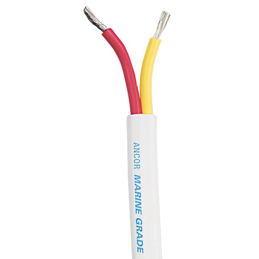 Ancor Safety Duplex Cable - 12/ 2 AWG - Red/ Yellow - Flat - 25’ - Electrical | Wire - Ancor