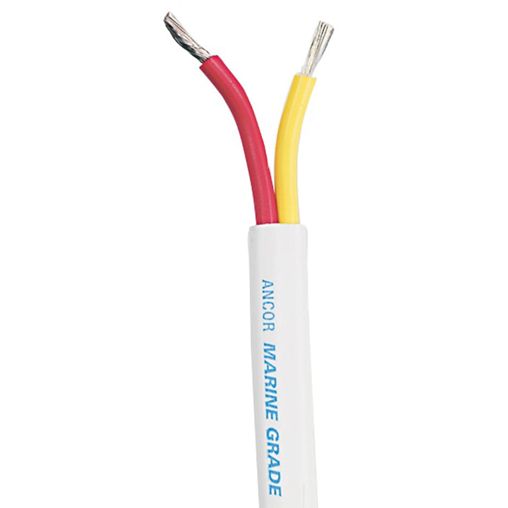 Ancor Safety Duplex Cable - 14/ 2 AWG - Red/ Yellow - Flat - 500’ - Electrical | Wire - Ancor