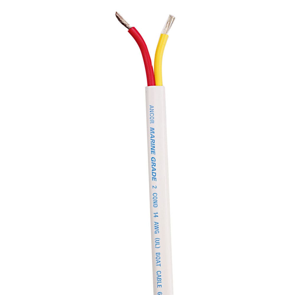 Ancor Safety Duplex Cable - 16/ 2 - 2x1mm² - Red/ Yellow - Sold By The Foot (Pack of 6) - Electrical | Wire - Ancor