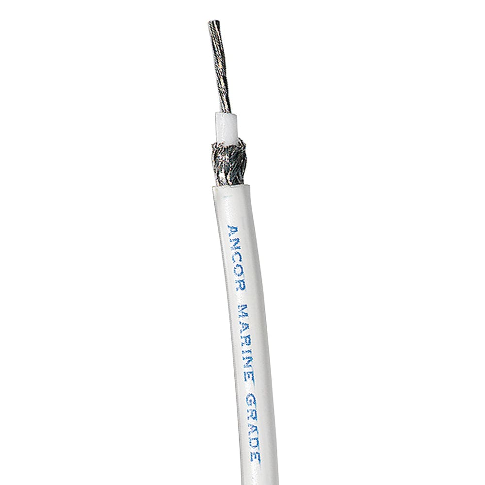 Ancor White RG 213 Tinned Coaxial Cable - 250’ - Electrical | Wire - Ancor