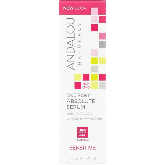 ANDALOU NATURALS Andalou Naturals 1000 Roses Absolute Serum Sensitive, 1 Oz
