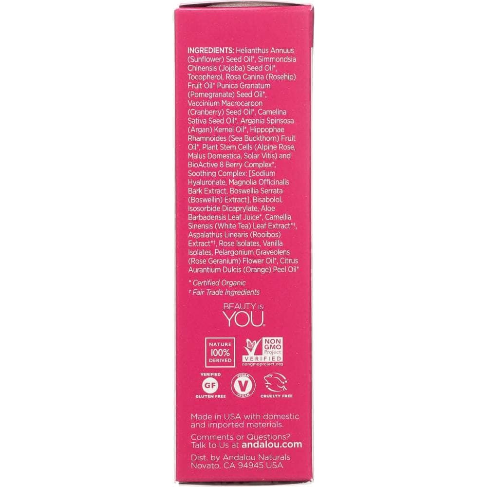 ANDALOU NATURALS Andalou Naturals 1000 Roses Moroccan Beauty Oil Sensitive, 1 Oz