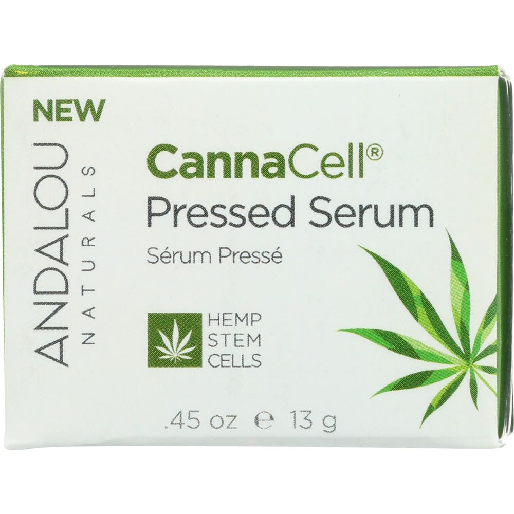 ANDALOU NATURALS: CannaCell Pressed Serum 0.45 oz - Grocery > Beverages > Coffee Tea & Hot Cocoa > Face Moisturizers - ANDALOU NATURALS