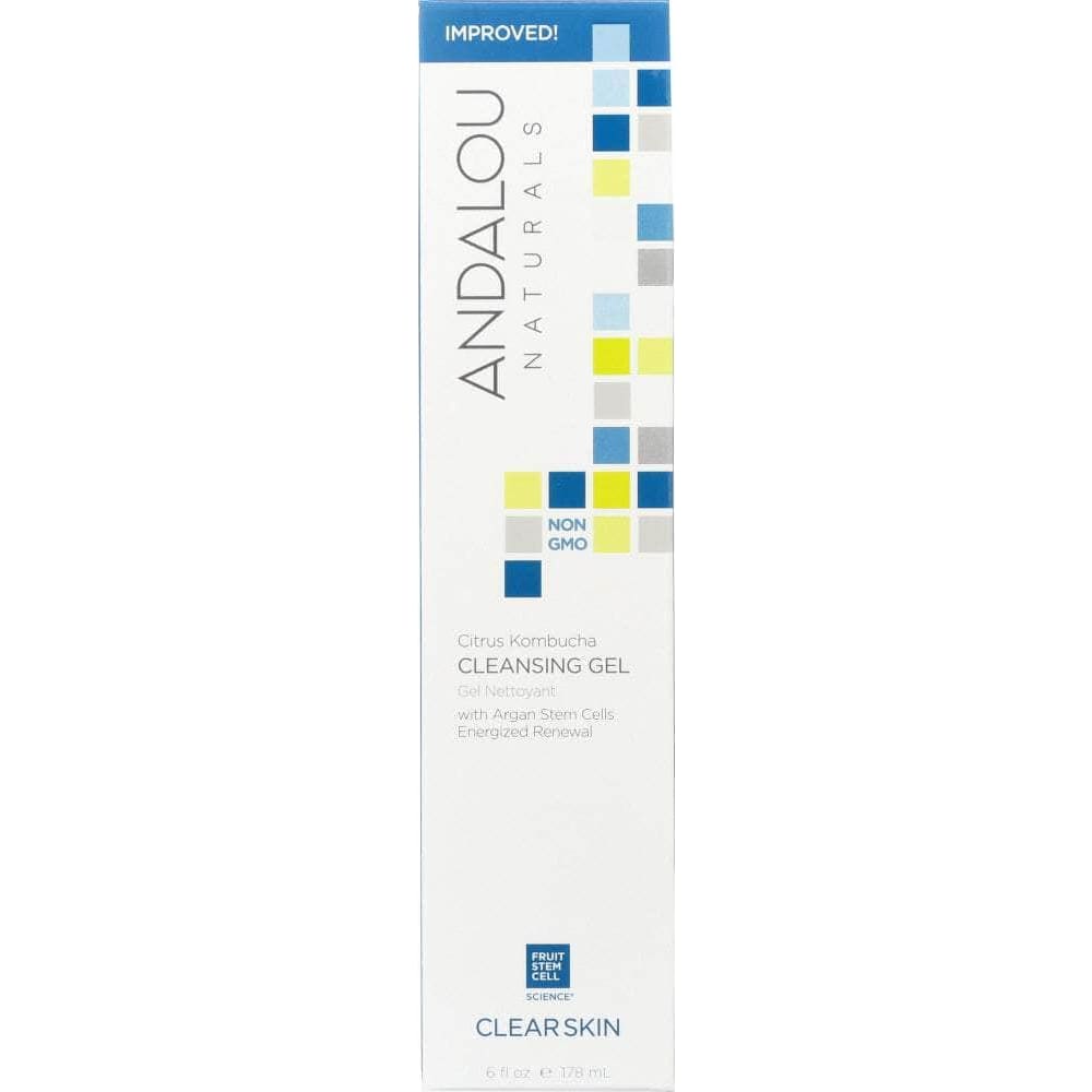 ANDALOU NATURALS Andalou Naturals Cleansing Gel Citrus Kombucha Clarifying, 6 Oz