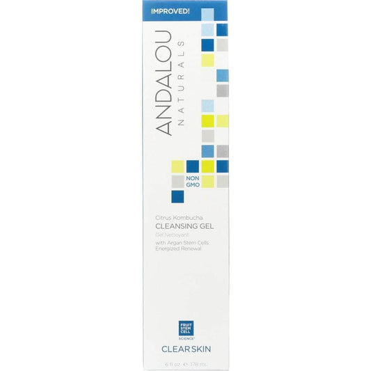 ANDALOU NATURALS Andalou Naturals Cleansing Gel Citrus Kombucha Clarifying, 6 Oz