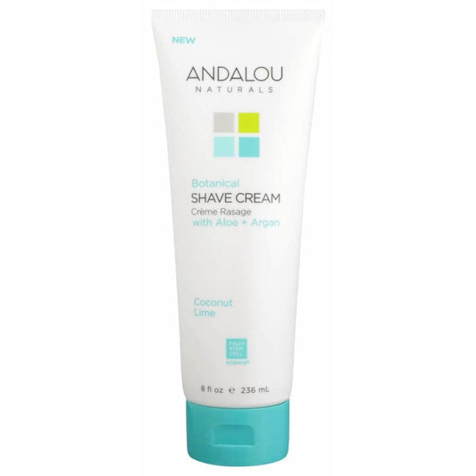ANDALOU NATURALS Andalou Naturals Cream Shave Botncl Cnt Lm, 8 Fo