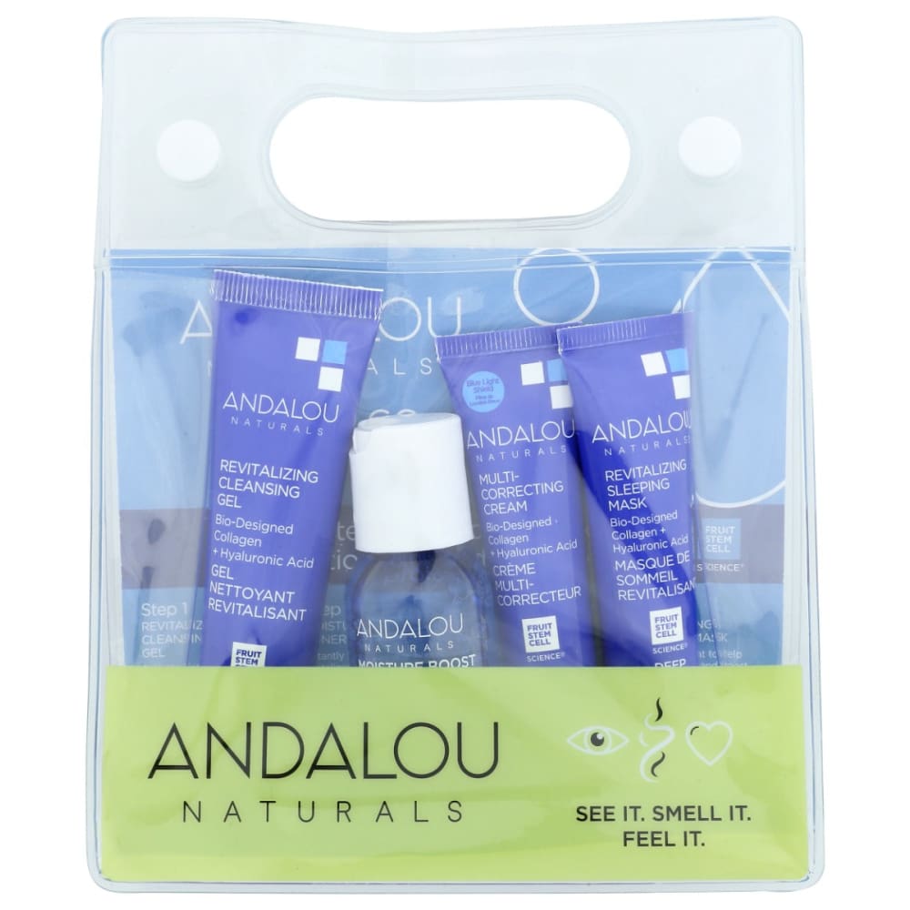 ANDALOU NATURALS: Deep Hydration Routine Kit 4 pc (Pack of 2) - Beauty & Body Care > Skin Care - ANDALOU NATURALS
