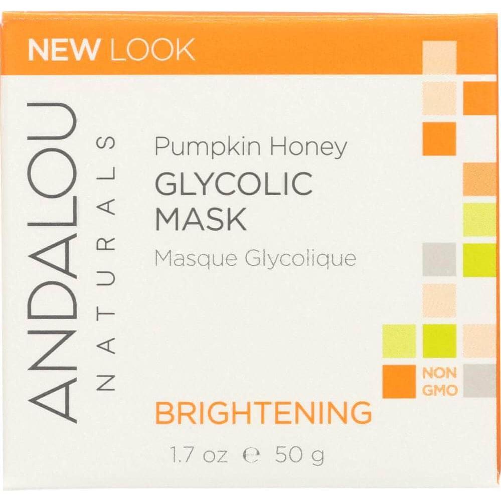 ANDALOU NATURALS Andalou Naturals Glycolic Mask Pumpkin Honey Brightening, 1.7 Oz