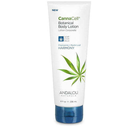 ANDALOU NATURALS: Harmony Chamomile + Myrtle Leaf Cannacell Botanical Body Lotion 8 fo (Pack of 4) - MONTHLY SPECIALS > Skin Care > Body