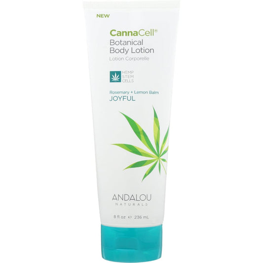 ANDALOU NATURALS: Lotion Bdy Cannacell Jyfl 8 fo (Pack of 4) - MONTHLY SPECIALS > Skin Care > Body Lotions & Cremes - ANDALOU NATURALS