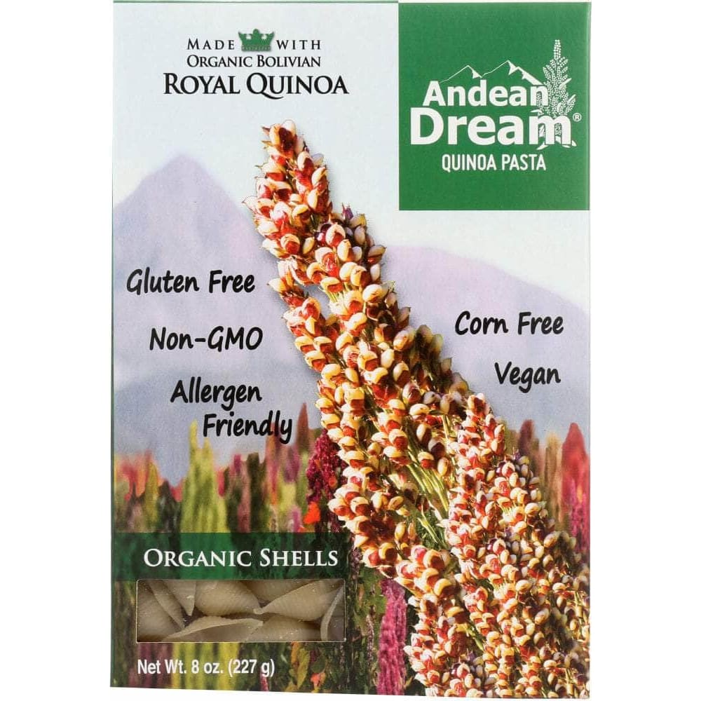 Andean Dream Andean Dream Quinoa and Corn Shells Pasta Gluten Free, 8 oz