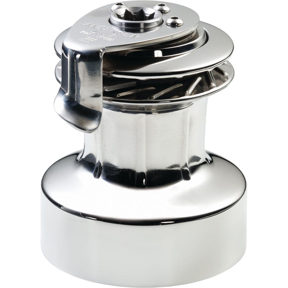 ANDERSEN 28 ST FS - 2-Speed Self-Tailing Manual Winch - Full Stainless Steel - Sailing | Winches - ANDERSEN