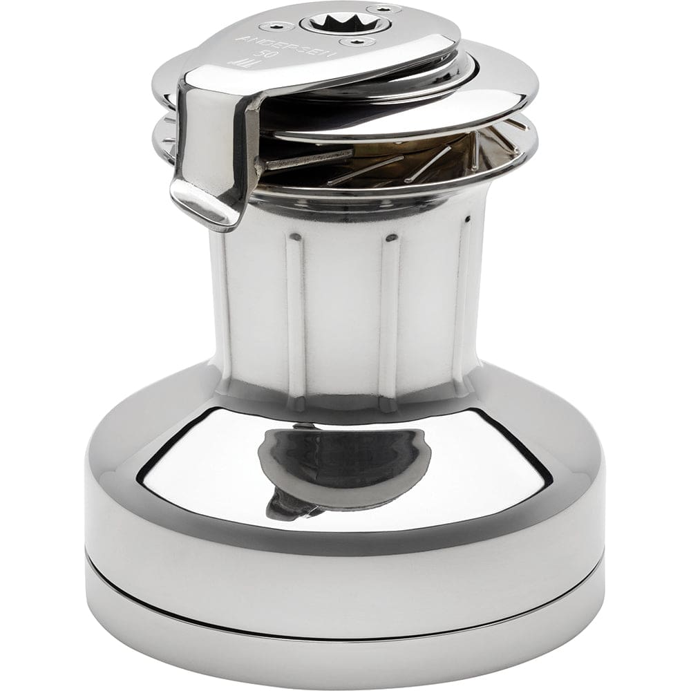 ANDERSEN 50 ST FS Self-Tailing Manual 2-Speed Winch - Full Stainless - Sailing | Winches - ANDERSEN