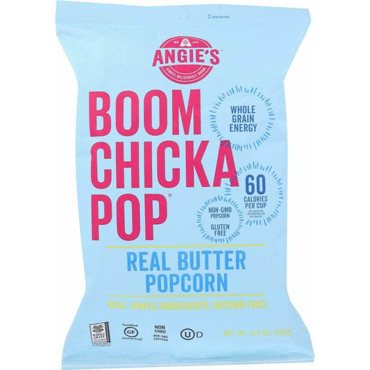 Angies Angies Boomchickapop Real Butter Popcorn, 4.4 oz