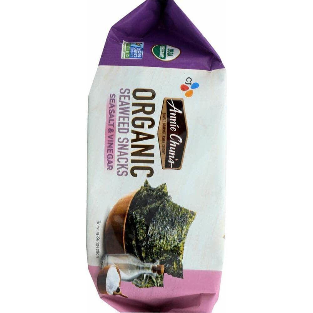 Annie Chuns Annie Chuns Organic Seaweed Snacks Sea Salt & Vinegar, 0.35 oz