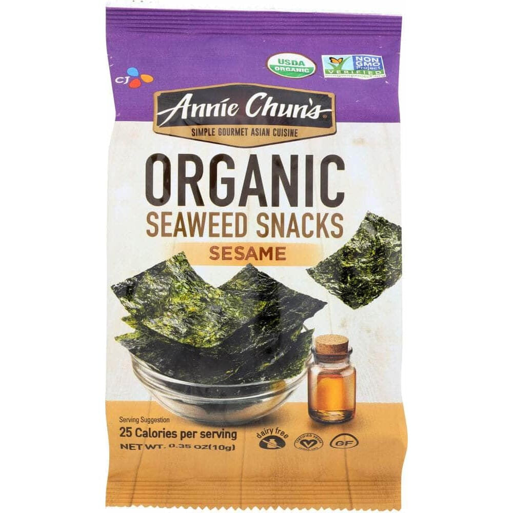 Annie Chuns Annie Chuns Organic Seaweed Snacks Sesame, 0.35 oz