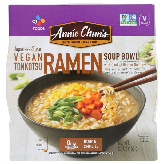 ANNIE CHUNS: Ramen Tonkotsu 5.4 OZ (Pack of 5) - Grocery > Soups & Stocks - ANNIE CHUNS