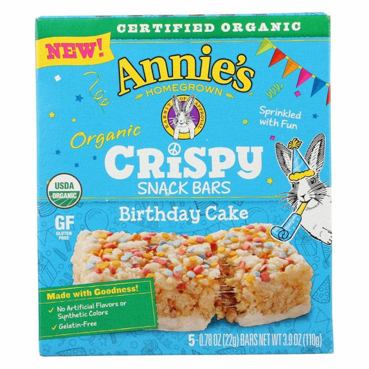 ANNIES HOMEGROWN Annies Homegrown Bar Birthday Cake, 3.9 Oz