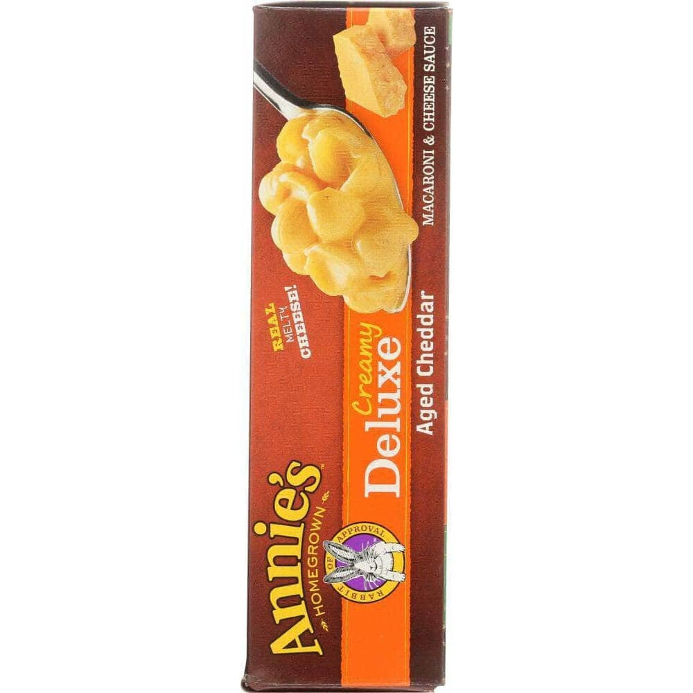 Annies Annie's Homegrown Creamy Deluxe Shells & Real Aged Cheddar Sauce, 11 Oz