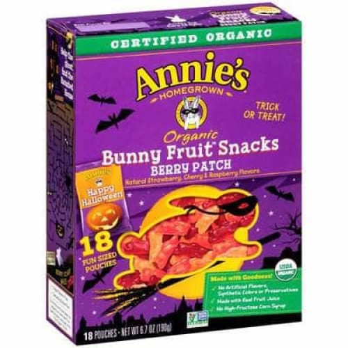 ANNIES HOMEGROWN ANNIES HOMEGROWN Fruit Snack Halloween Org, 6.35 oz