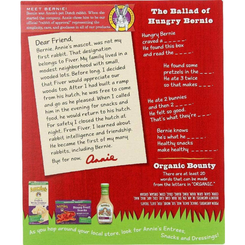 Annies Annies Homegrown Organic Snack Mix, 9 oz