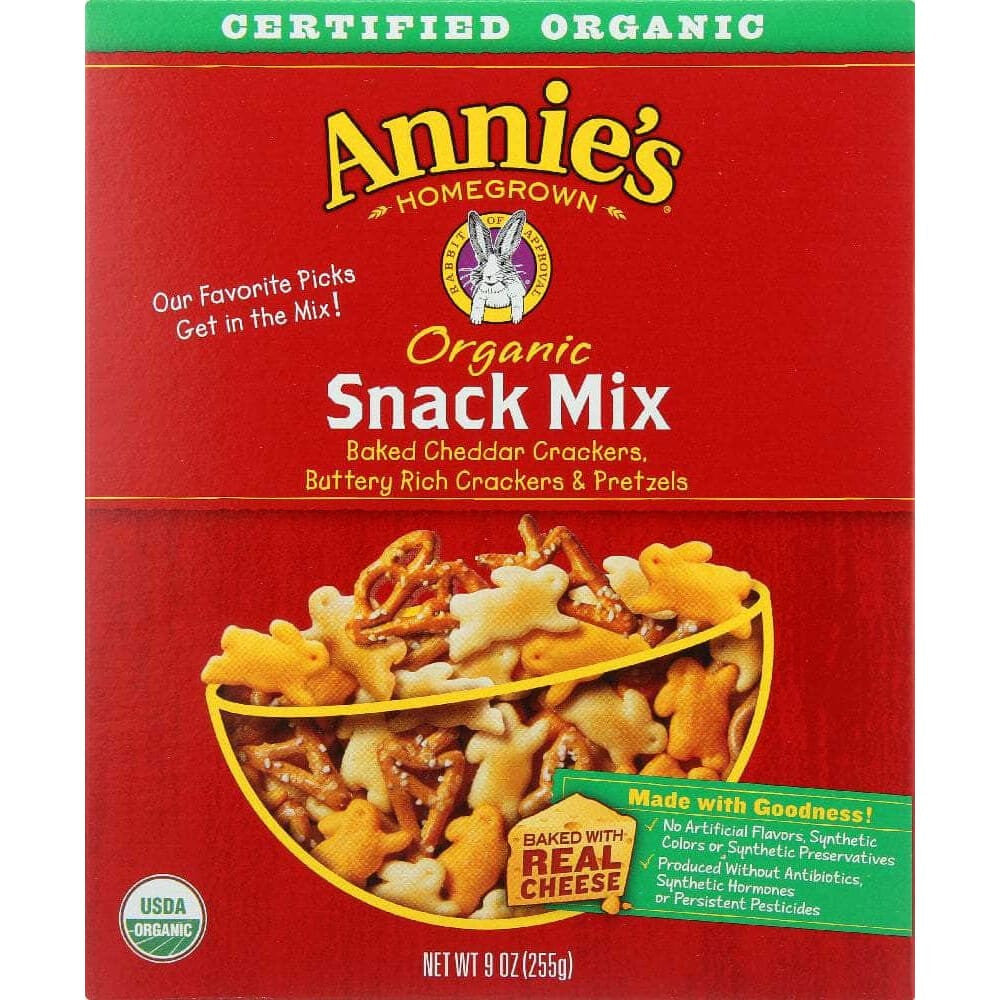 Annies Annies Homegrown Organic Snack Mix, 9 oz