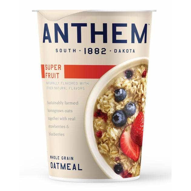 ANTHEM Anthem Super Fruit Whole Grain Oatmeal Cup, 3.25 Oz