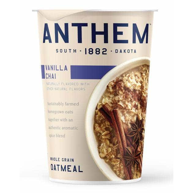 ANTHEM Anthem Vanilla Chai Whole Grain Oatmeal Cup, 3.25 Oz