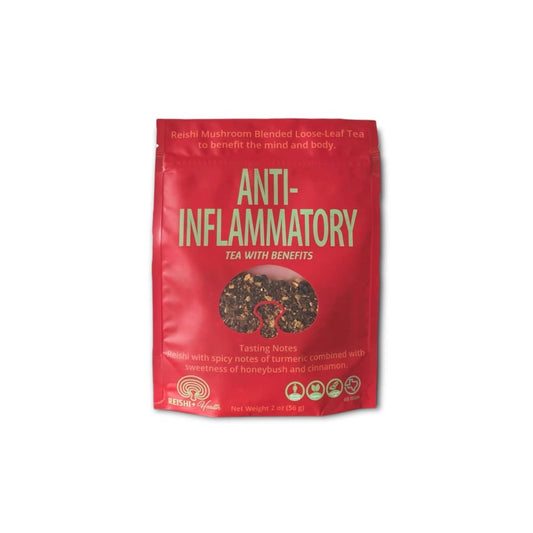 ANTI-INFLAMMATORY Reishi Mushroom tea - Natural Remedies > Coffee Tea & Hot Cocoa - ShelHealth