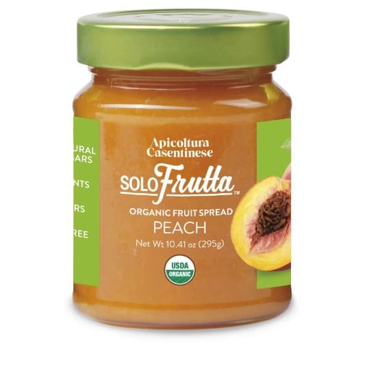 APICOLUTURA CASENTINESE: Organic Fruit Spread Peach 10.41 oz (Pack of 3) - APICOLTURA CASENTINESE