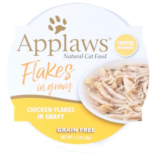 APPLAWS: Flakes Chicken Cat 2.12 OZ (Pack of 6) - MONTHLY SPECIALS > Cat > Cat Food - APPLAWS