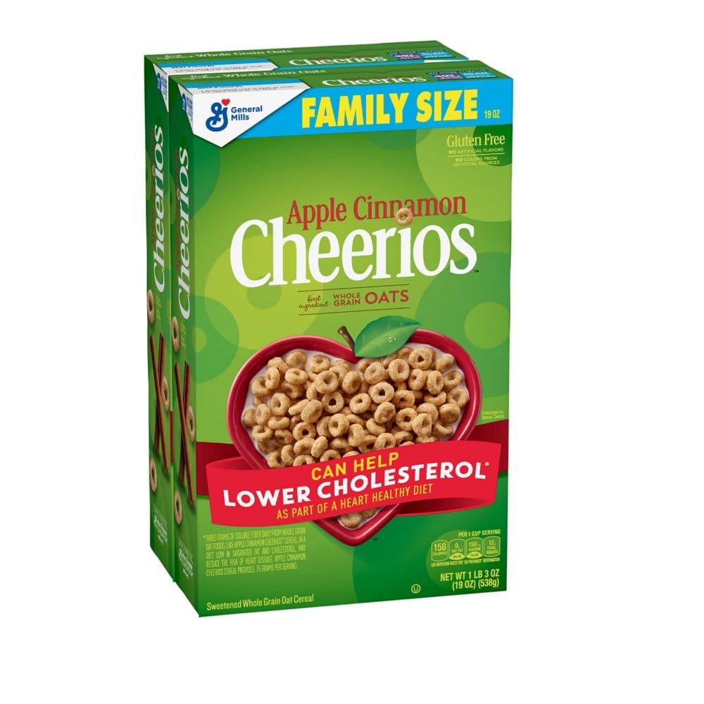 Apple Cinnamon Cheerios (2 pk.) (Pack of 2) ShelHealth