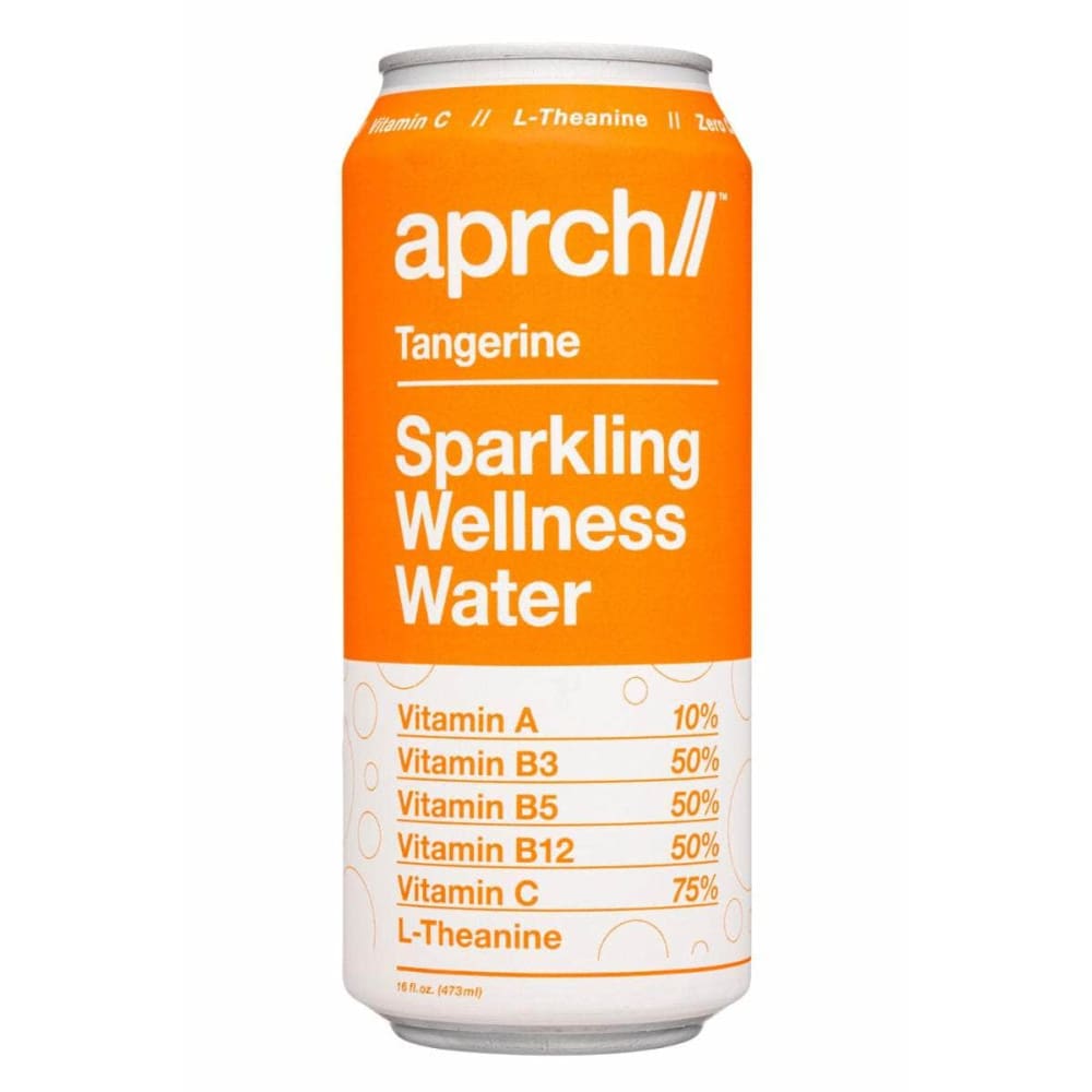 APRCH Grocery > Beverages > Water APRCH: Tangerine Sparkling Wellness Water, 16 fo