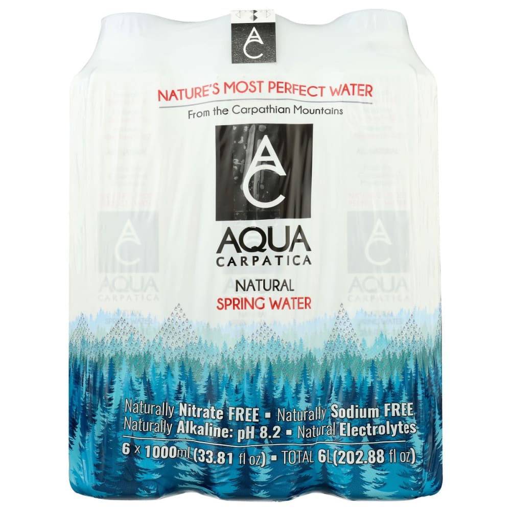 AQUA CARPATICA: Water Nature Spring 202.8 fo - Grocery > Beverages > Water - AQUA CARPATICA