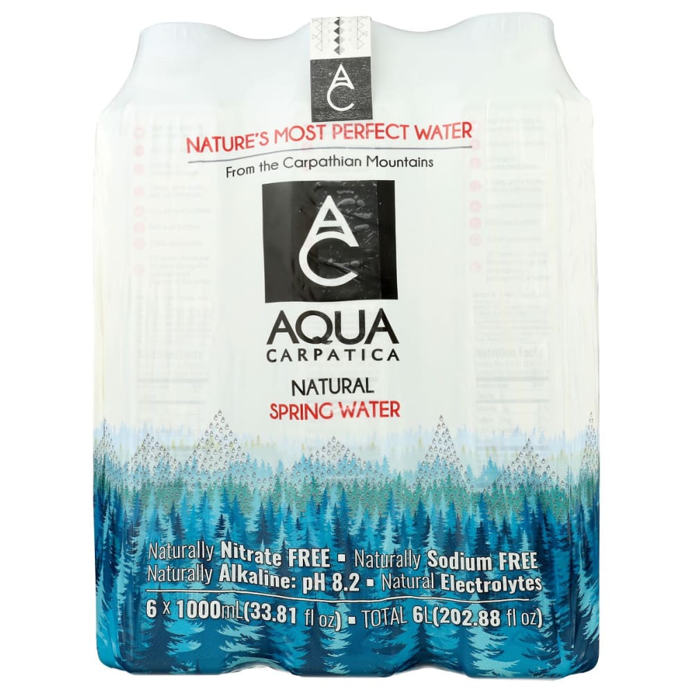 AQUA CARPATICA: Water Nature Spring 202.8 fo - Grocery > Beverages > Water - AQUA CARPATICA