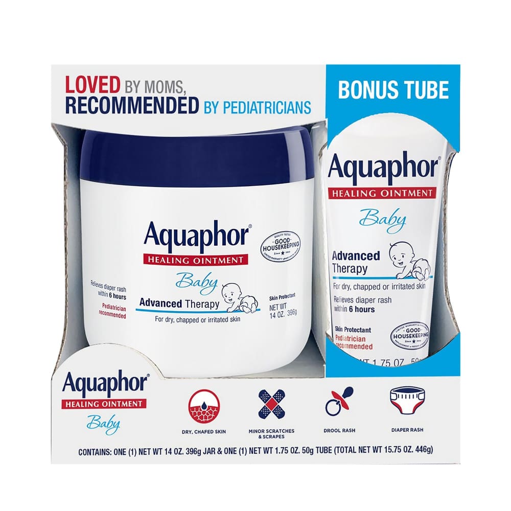 Aquaphor Advanced Therapy Baby Healing Ointment with Bonus 15.75 oz. - Aquaphor