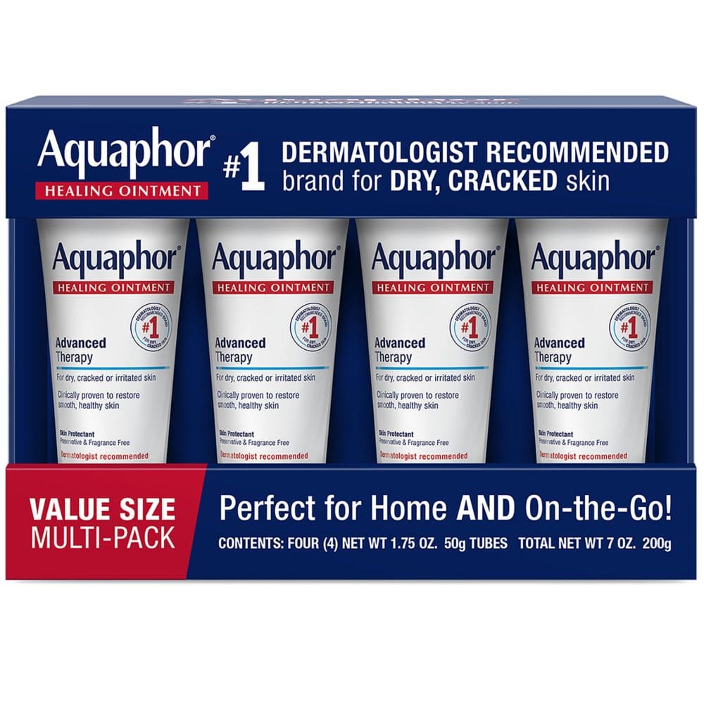 Aquaphor Advanced Therapy Healing Ointment (1.75 oz. 4 pk.) - New Health & Wellness - ShelHealth